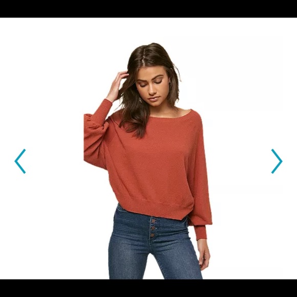 O'Neill Women's Keiki Pullover Sweater - Redwood - Picture 1 of 6